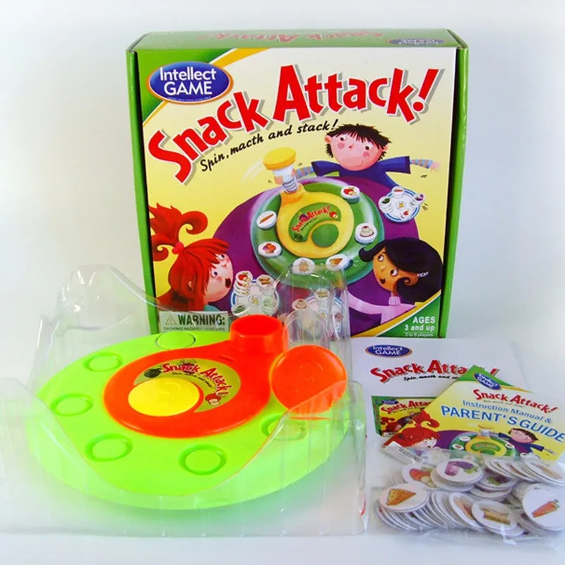 [Funny] семья родитель ребенок снэк Атака доска соответствующие укладки игра