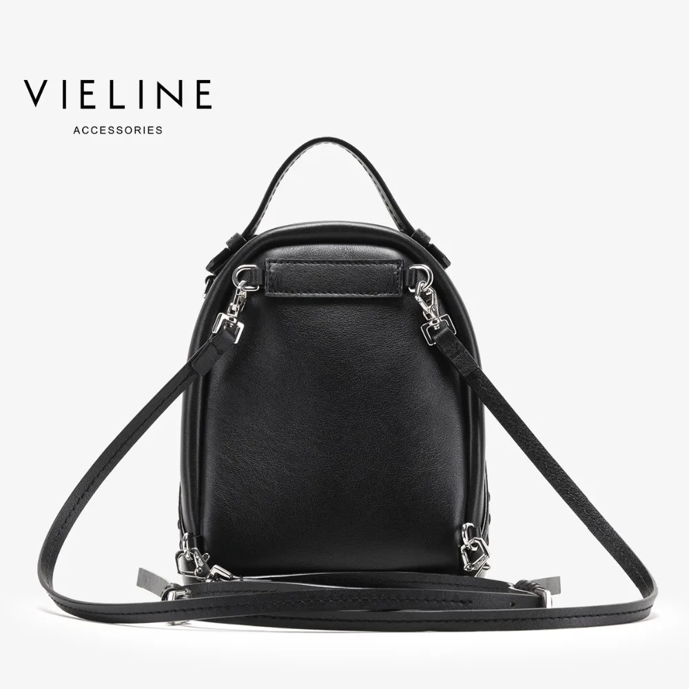 Женский кожаный рюкзак Vieline школьная сумка бесплатная доставка|leather women backpack|ladies