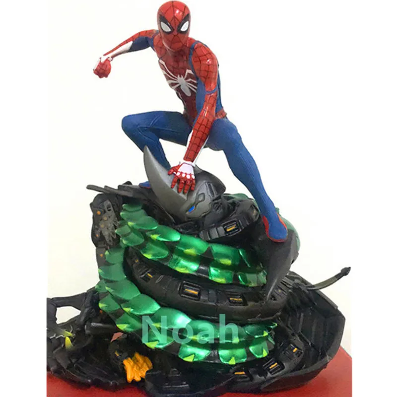 "Мстители" "Человек-паук" ps4 веб-Стрелялки araneae arachnida супергероя статуя ПВХ