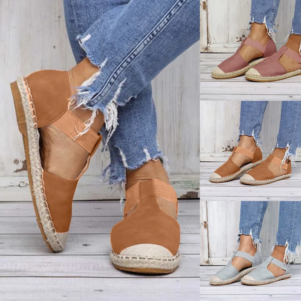 Женская обувь летние женские сандалии Новинка 2019 модные на плоской подошве в