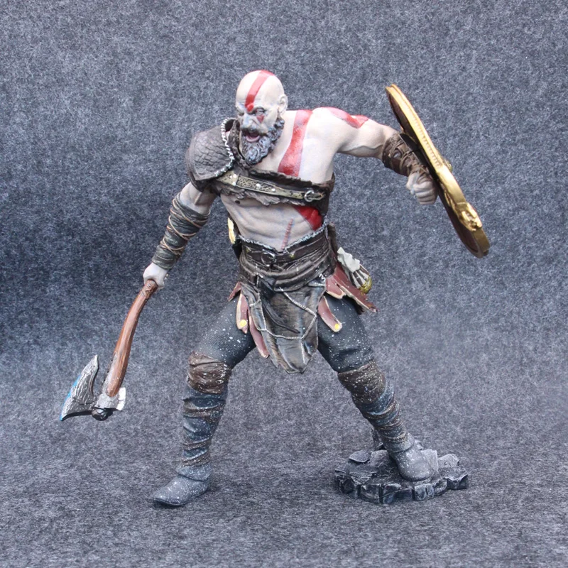 Игра God of War 4 Kratos 9 &quot20 см ПВХ фигурка Коллекционная модель игрушки для