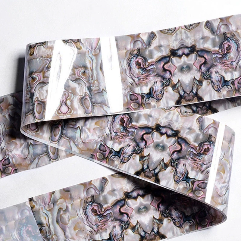 Мода Градиент ногтевое искусство 3D наклейка Shell Маникюр украшения для ногтей