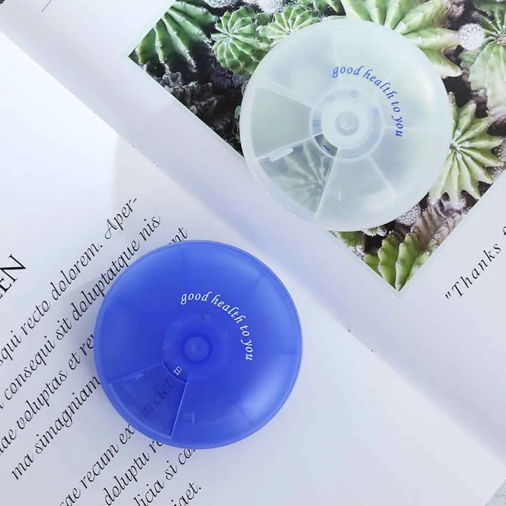 Дорожный контейнер для таблеток лекарств Диспенсер витаминов органайзер