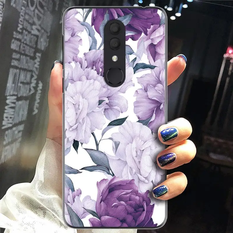 Ударопрочный чехол для телефона для Alcatel 3()/5053 цветной Мягкий силиконовый чехол из ТПУ с рисунком