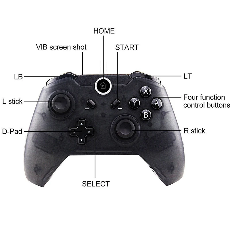 Беспроводной Bluetooth Pro геймпад для Nintendo Switch пульт дистанционного управления