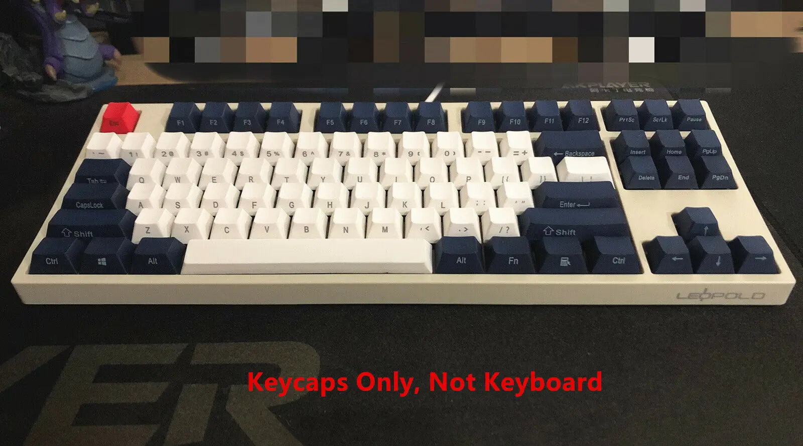 87/104 клавиш Королевский Темно-Синий стиль толстый PBT ключ крышка OEM высота ANSI s для