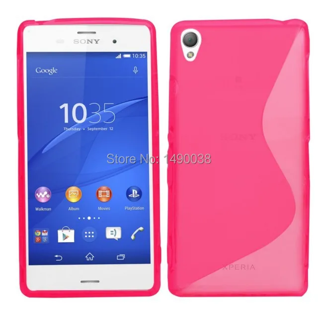 Горячая s линия гибкий мягкий гелевый ТПУ силиконовый тонкий чехол для Sony Xperia Z3