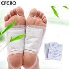 Патчи для ног EFERO, 50 шт., для детоксикации токсинов, для спа для ног, для ухода за телом, для очищения и улучшения сна