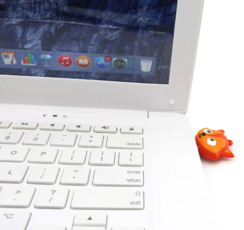 Мультфильм USB флэш-накопитель флеш-накопитель Миньоны 128 GB/64 GB/32 GB/16G cle USB флеш-накопитель Memoria USB ключ Флешка Animado лиса/Пчела/пингвин/сова