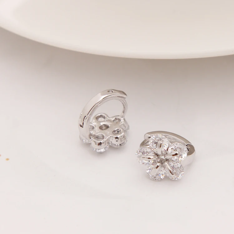 Женские серьги гвоздики золотого цвета ZOSHI роскошные ювелирные украшения с