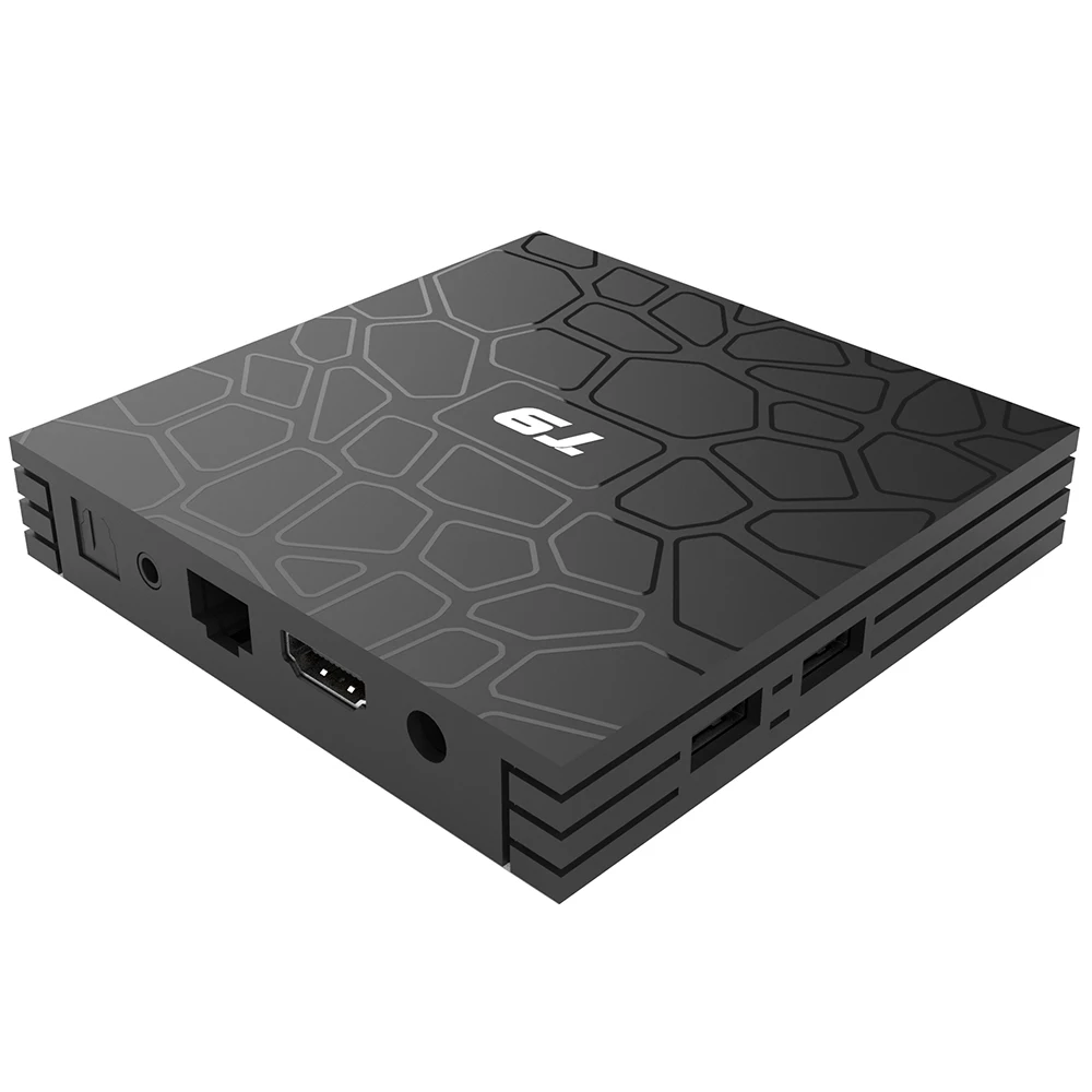 Smart TV Box Android 8 1 T9 4 ГБ 32 64 Гб Rockchip RK3328 1080P H.265 4K Google Play Store PK H96 MAX