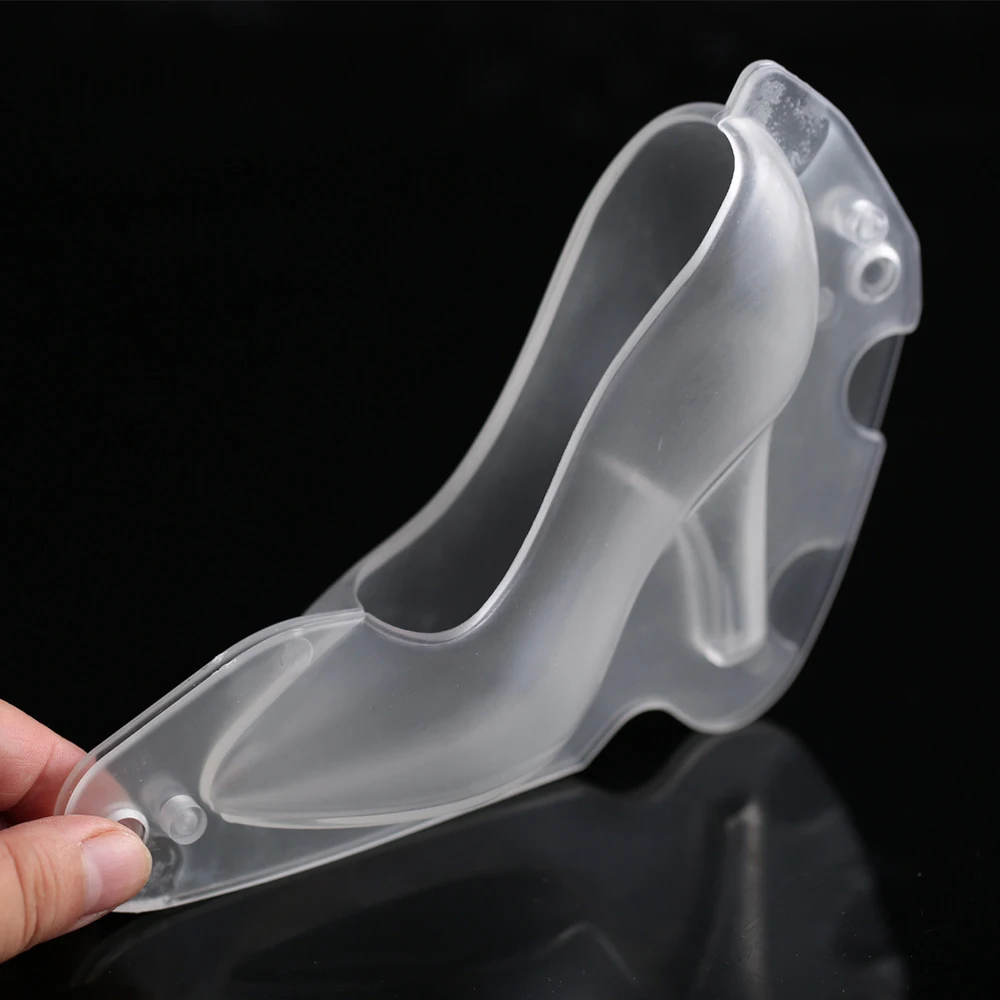 DIY формы акриловая Форма шоколадное желе шоколадный кристалл обувь каблуки 3D