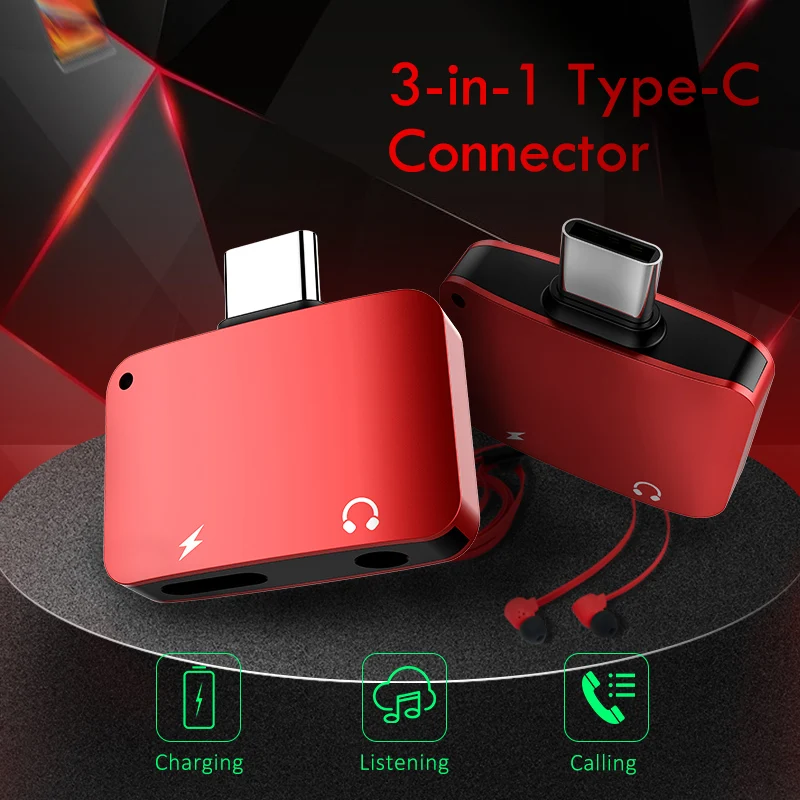 ! ACCEZZ 2 в 1 USB Type C 3 5 мм Aux сплиттер для Xiaomi Huawei P10 Mate 20 Jack адаптер наушников Зарядка