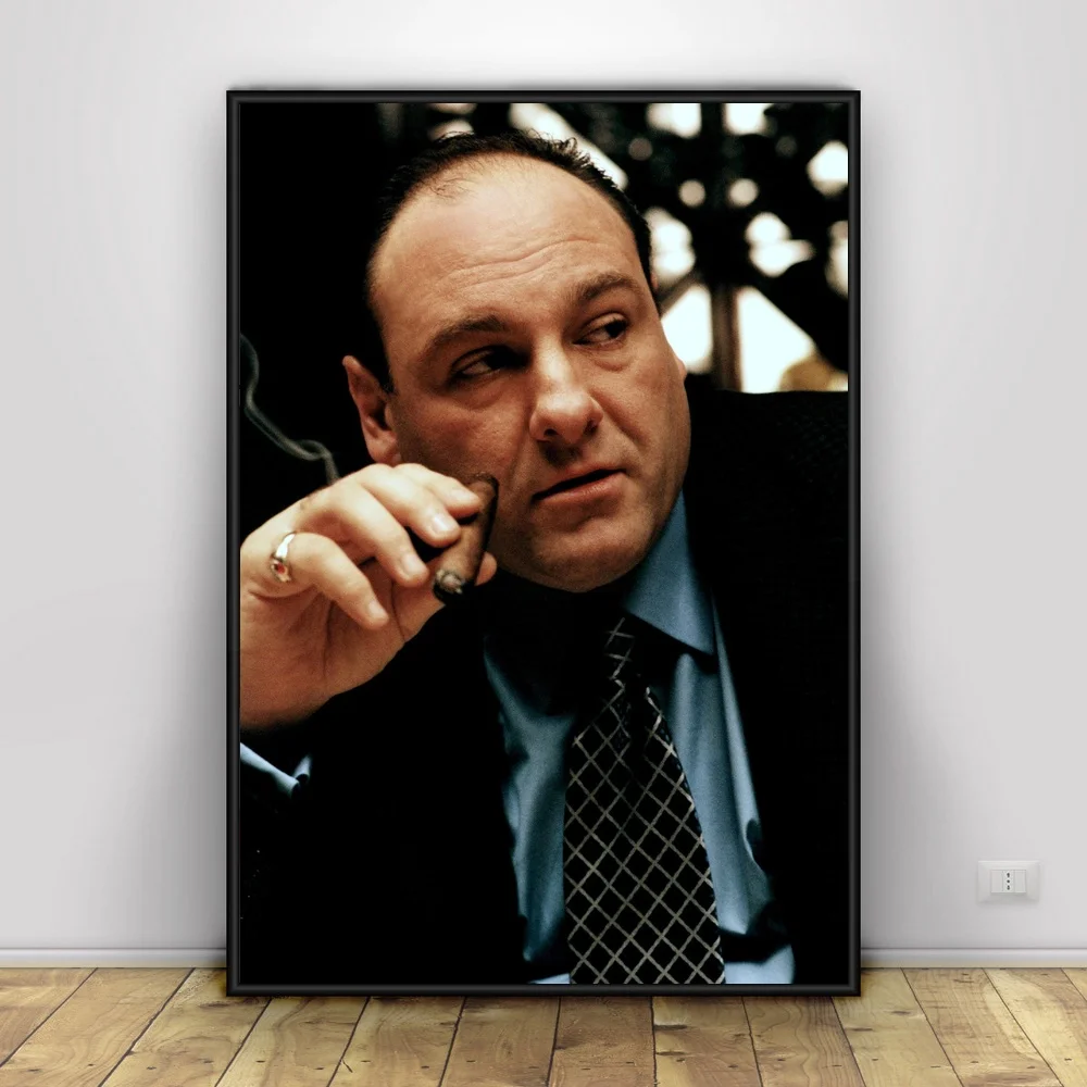 James Gandolfini художественный шелковый тканевый психоделический плакат Принт