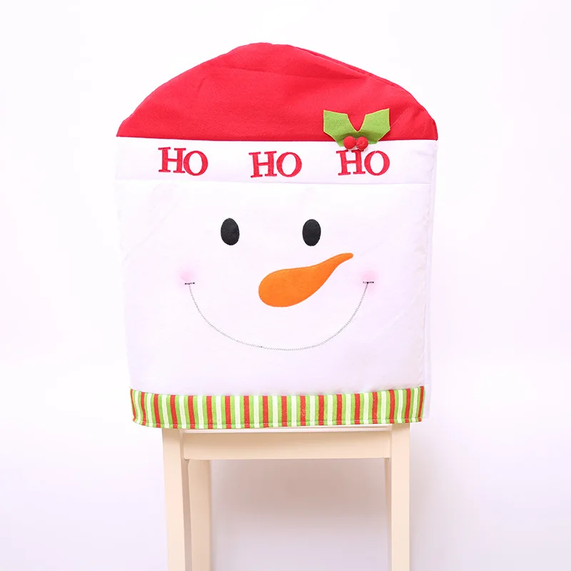 Новое событие для рождественской вечеринки De noël шляпа стула с Санта Клаусом и