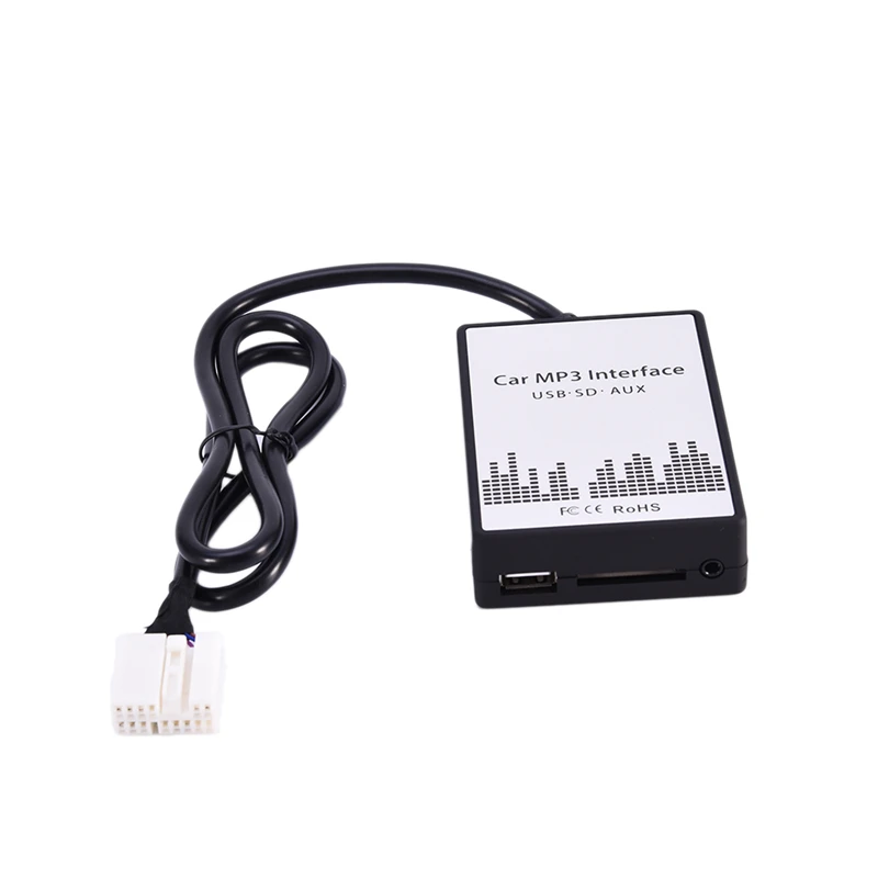 USB SD AUX Автомобильный цифровой Mp3 музыкальный адаптер cd-чейнджер для Mazda 2 3 5 6 SPD CX7 RX8 MPV интерфейс Автозапчасти автомобильные аксессуары