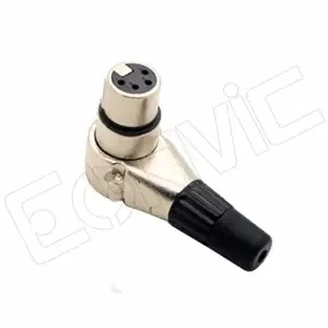 Eonvic 4-контактный XLR Cannon Женский прямоугольный разъем для Антона камеры питания |
