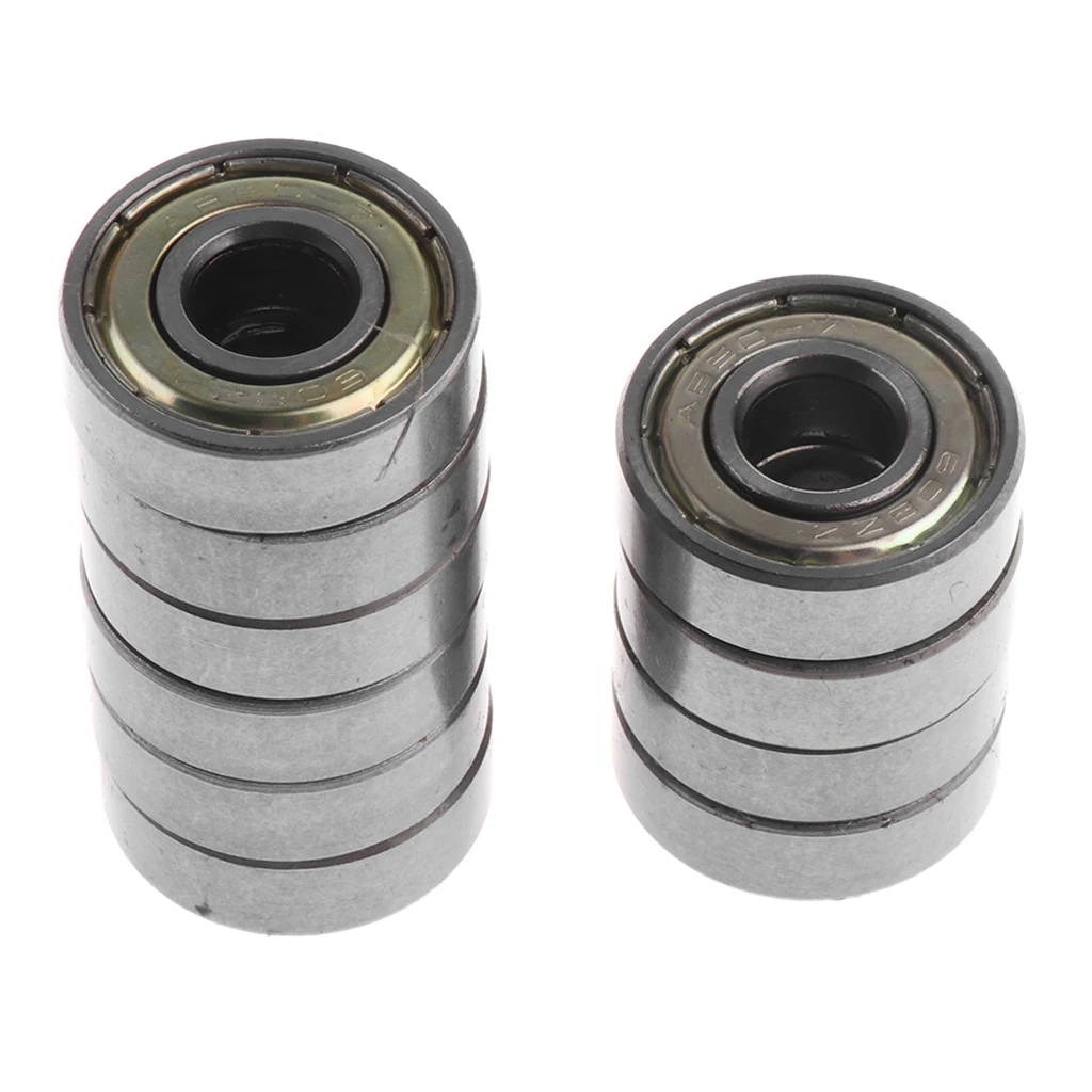 10 шт. роликовый подшипник двусторонний пылезащитный чехол для скейтборда