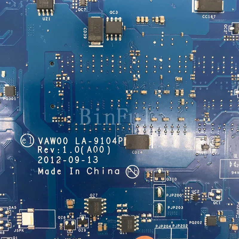 High quality For 3521 Laptop motherboard CN-0HKJ53 0HKJ53 HKJ53 VAW00 LA-9104P With SR0N9 I3-3217U CPU 100% full Tested | Компьютеры и