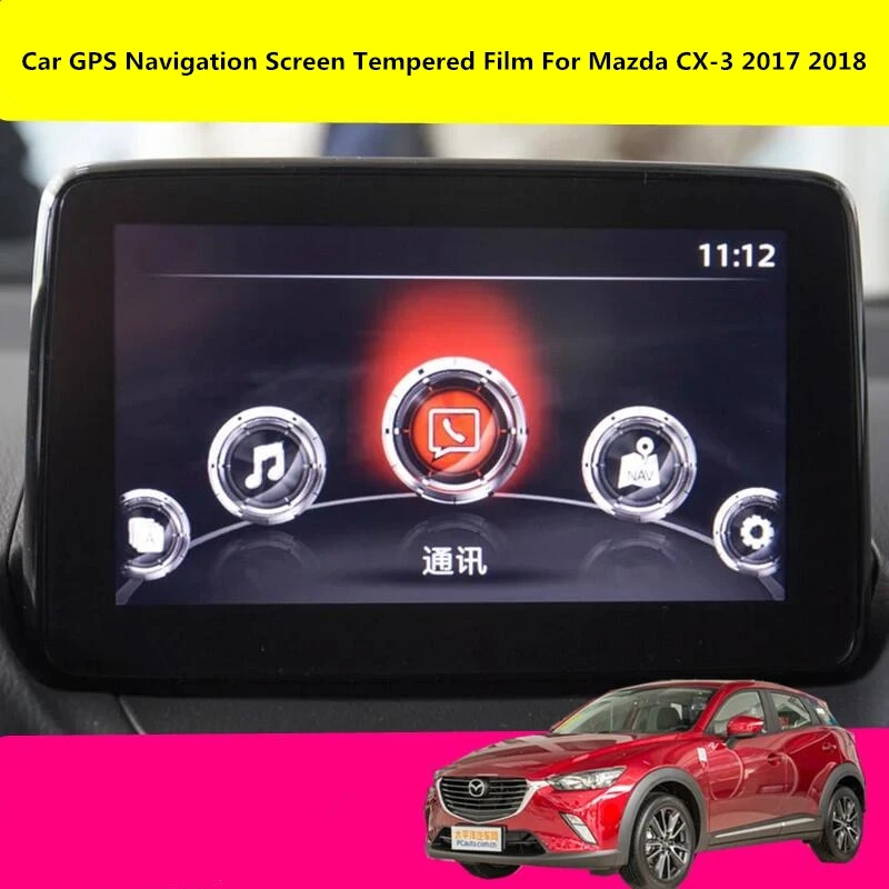 Автомобильный GPS навигационный экран закаленная пленка для Mazda 3 6 CX-3 CX-5 2017-2018 |