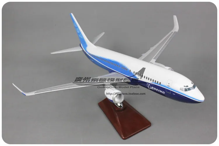 47 см смолы прототип модель самолета Боинг 737 800 с трёхмерными чертёжами B737