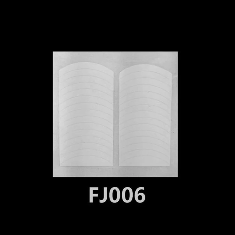 FJ006 Арт, наклейки для ногтей французские советы руководство маникюрные наклейки для ногтей форма бахрома Руководство DIY шаблон 3D Виниловые наклейки инструмент для укладки - Цвет: FJ006