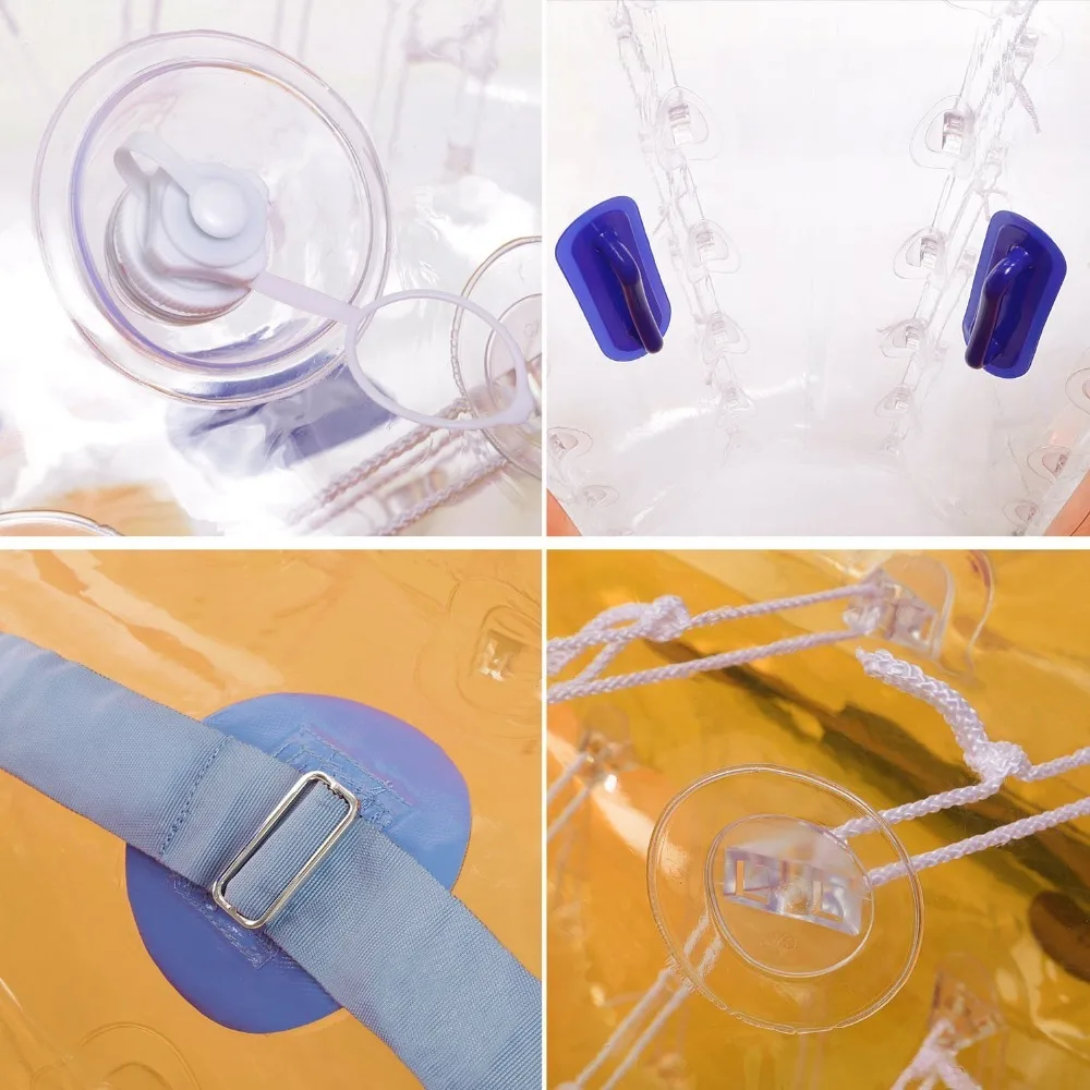 Прочный 1 5 м надувной мяч для футбола бампера тело Зорбинг человеческий батут