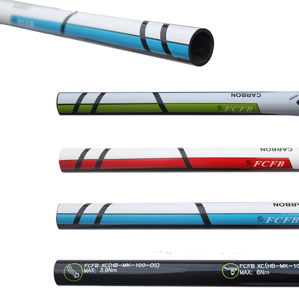 FCFB FW полностью углеродное волокно велосипедный Руль Горный велосипед MTB 31 8*720 мм