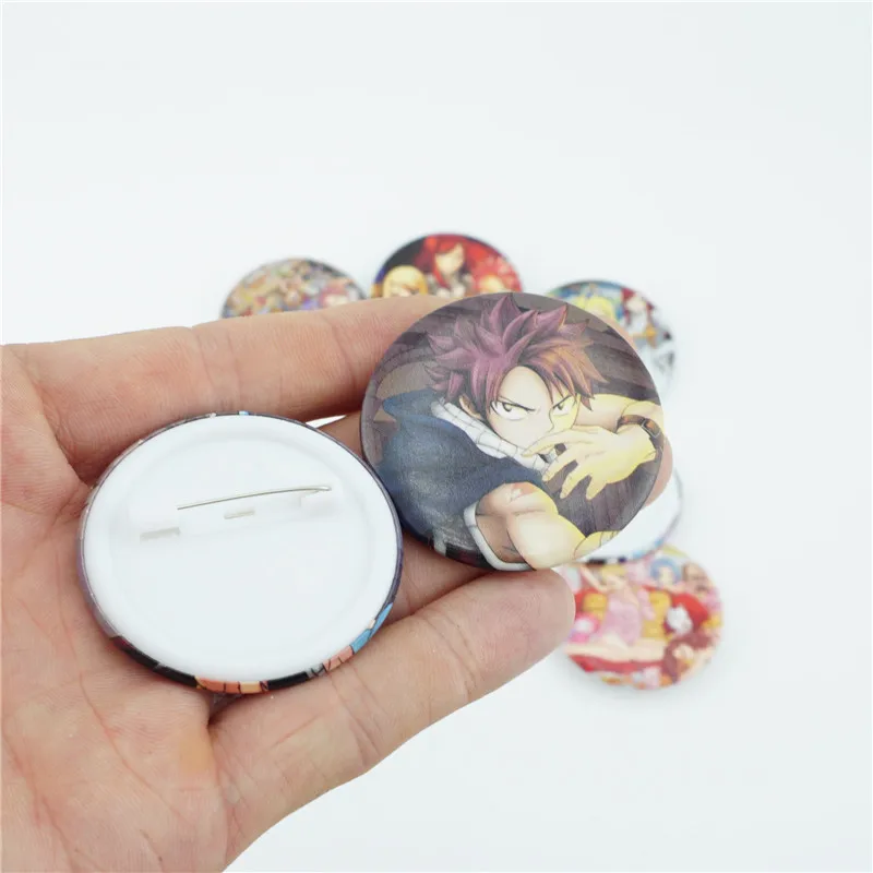 10 шт./компл. аниме Сказочный хвост Natsu Dragneel фигурные булавки броши значки