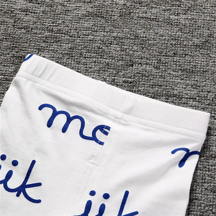 2018 новые летние крошечные хлопковая детская одежда комплект одежды для