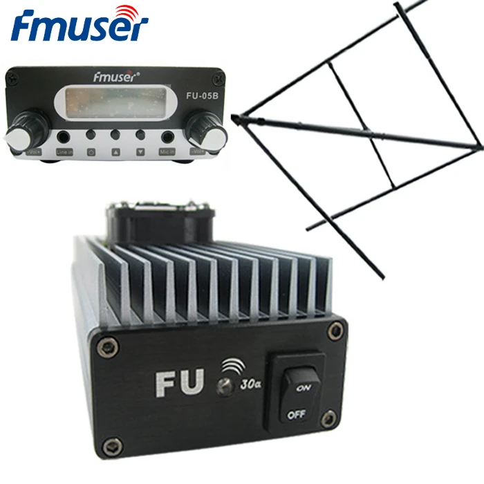 FMUSER FU 30A 30 Вт Профессиональный FM усилитель мощности для передатчика вещания + 0 5