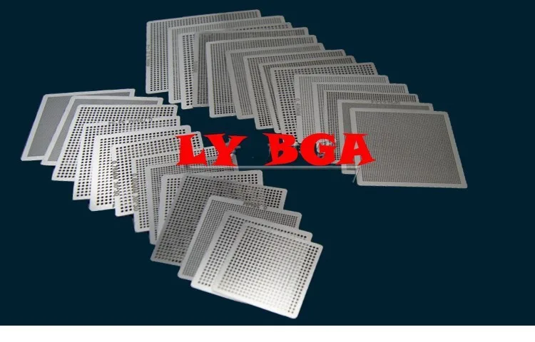 

27pcs Universal Direct Heating BGA Stencil for chips reballing