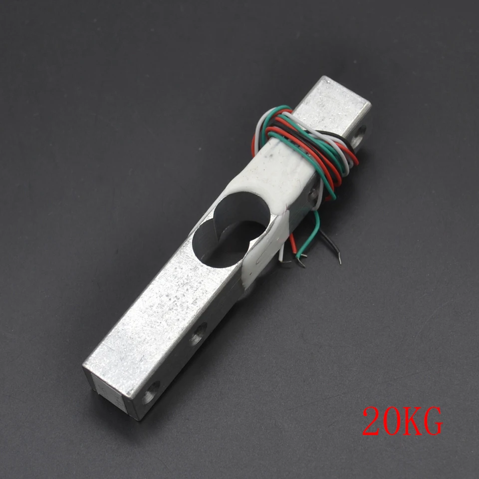 20KG 1 кг/5 кг, 10 кг, 20 кг по самой низкой цене, HX711 AD Модуль Вес Сенсор электронные весы Алюминий сплава весом Давление Сенсор - Цвет: 20KG