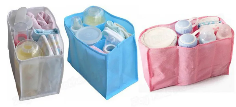 Детские Портативные подгузники бутылка для воды органайзер с разделителем