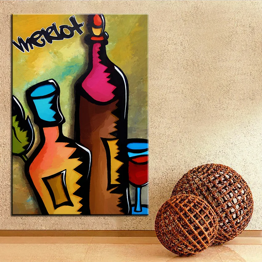 Большой размер Печать масляной живописи дегустация Томасом настенная живопись