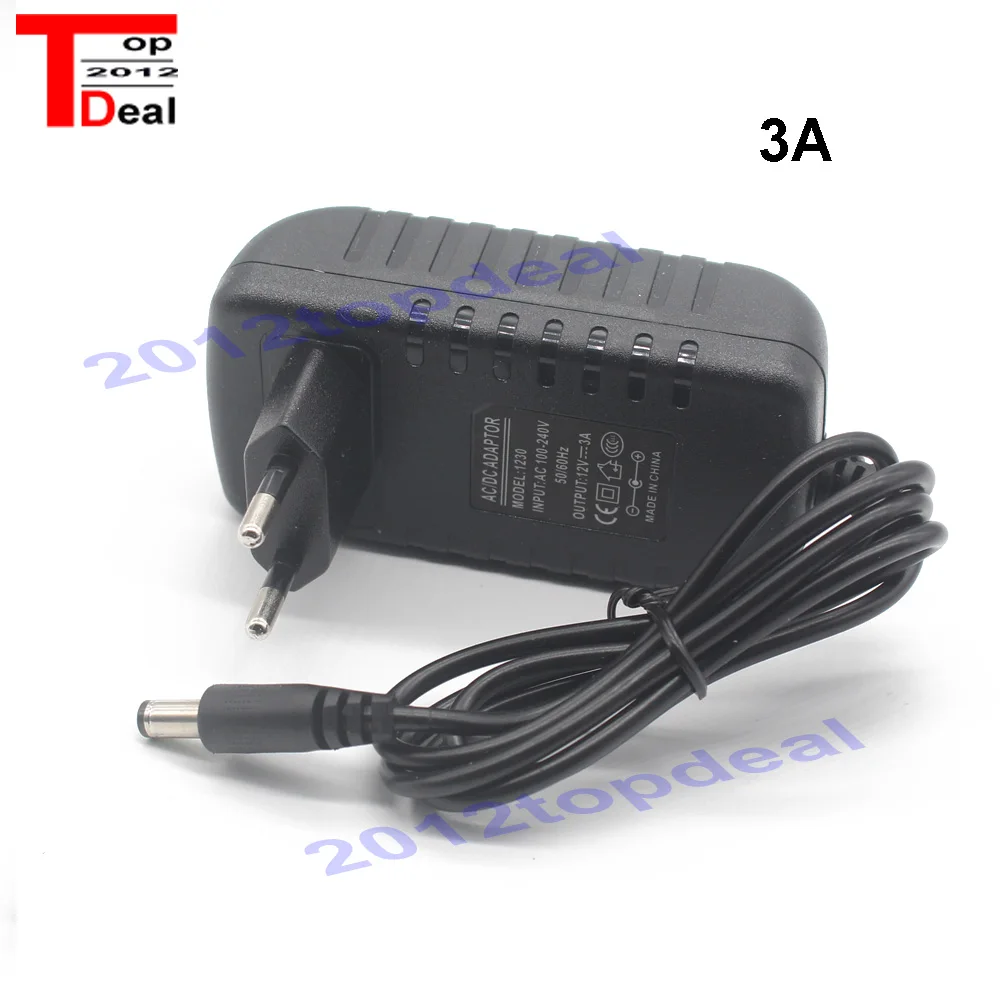 Адаптер DC12V AC100 240V Трансформаторы освещения выход 1A/2A/3A источник питания для