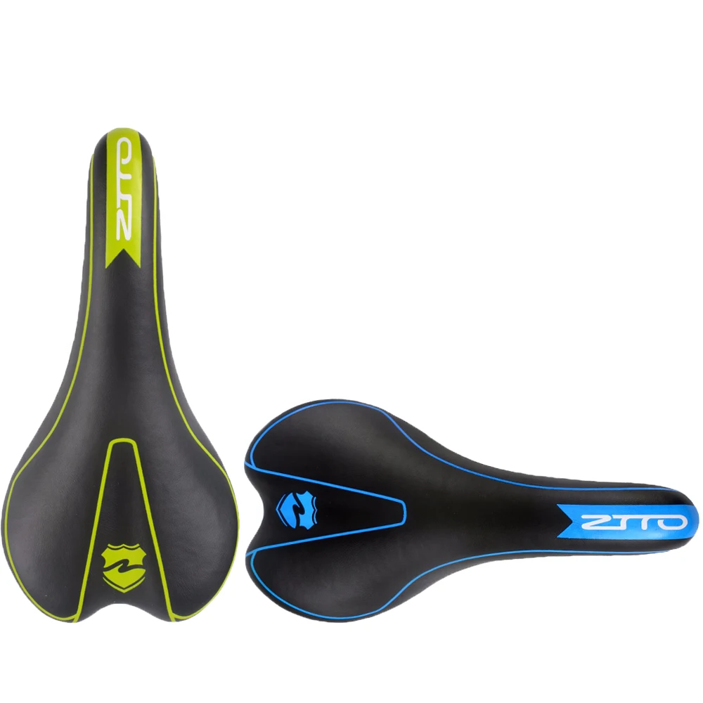 ZTTO MTB обезболивающий CR-MO рельс из синтетической кожи, комфортное седло для горного велосипеда, дорожный велосипедный коврик, 4 цвета, запчасти для велосипеда