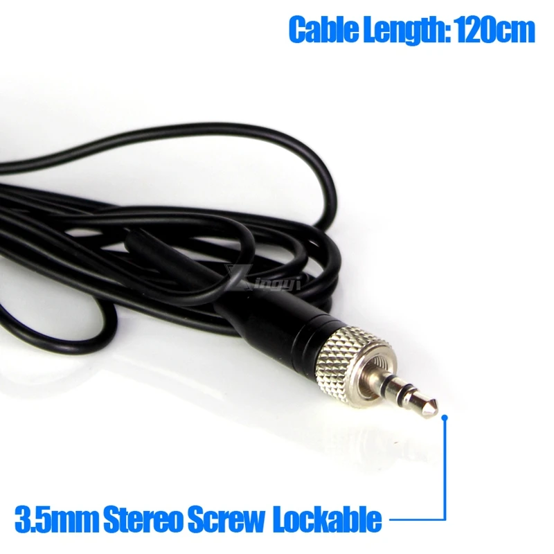 Конденсаторный микрофон с винтовым замком 3 5 мм петлей для EK100 UHF беспроводной