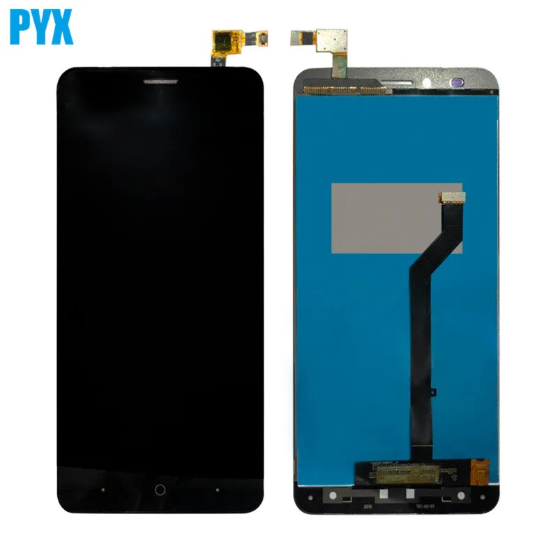 ЖК дисплей для ZTE Z983 LCD с сенсорным экраном дигитайзер панель Замена Бесплатная