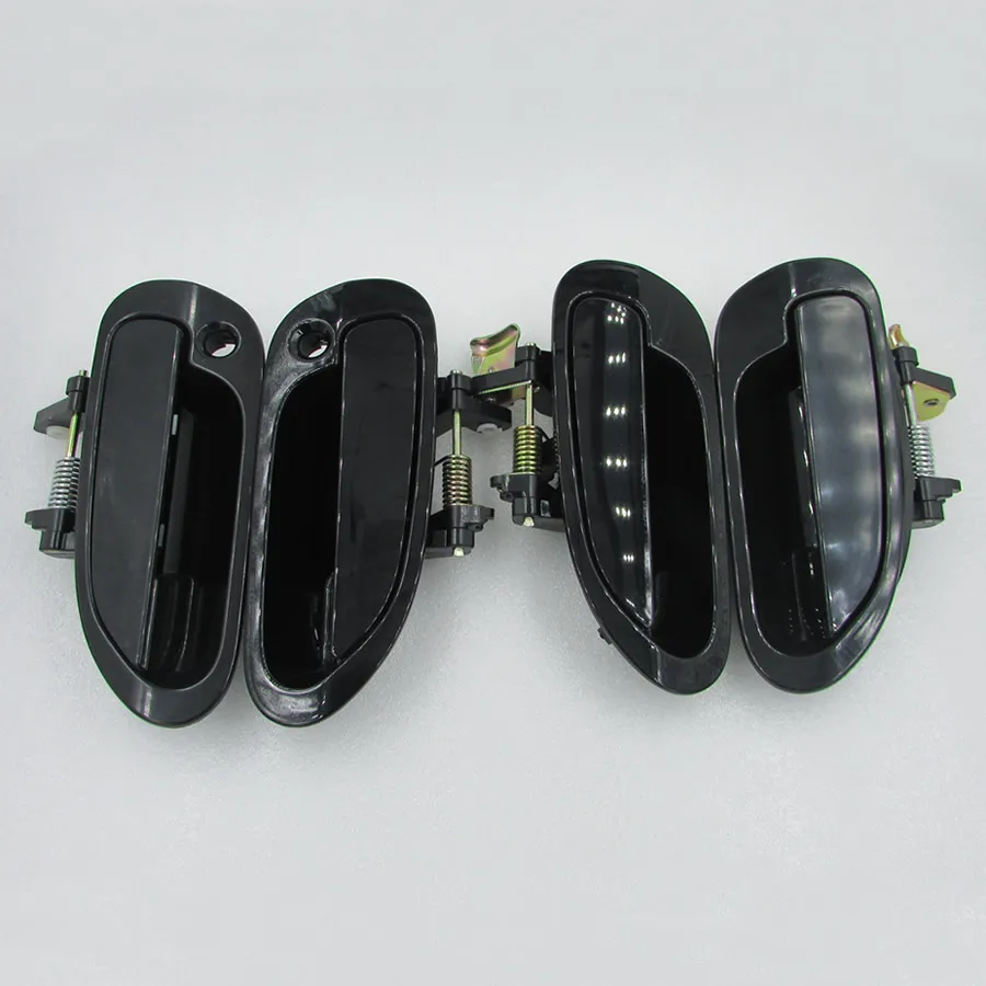 1 шт. наружная дверная ручка автомобиля для Honda accord Six Generation 1998 2002 2 0 3 black|exterior car door