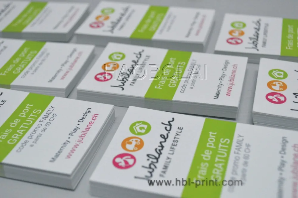 Очень дешевая бумага для визиток 300 г Матовая готовая прямоугольная полноцветная