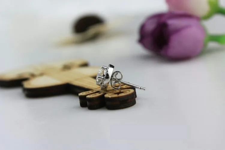 2Ct/шт. Высокое качество женщин Рок Стиль взаимодействие синтетических алмазов