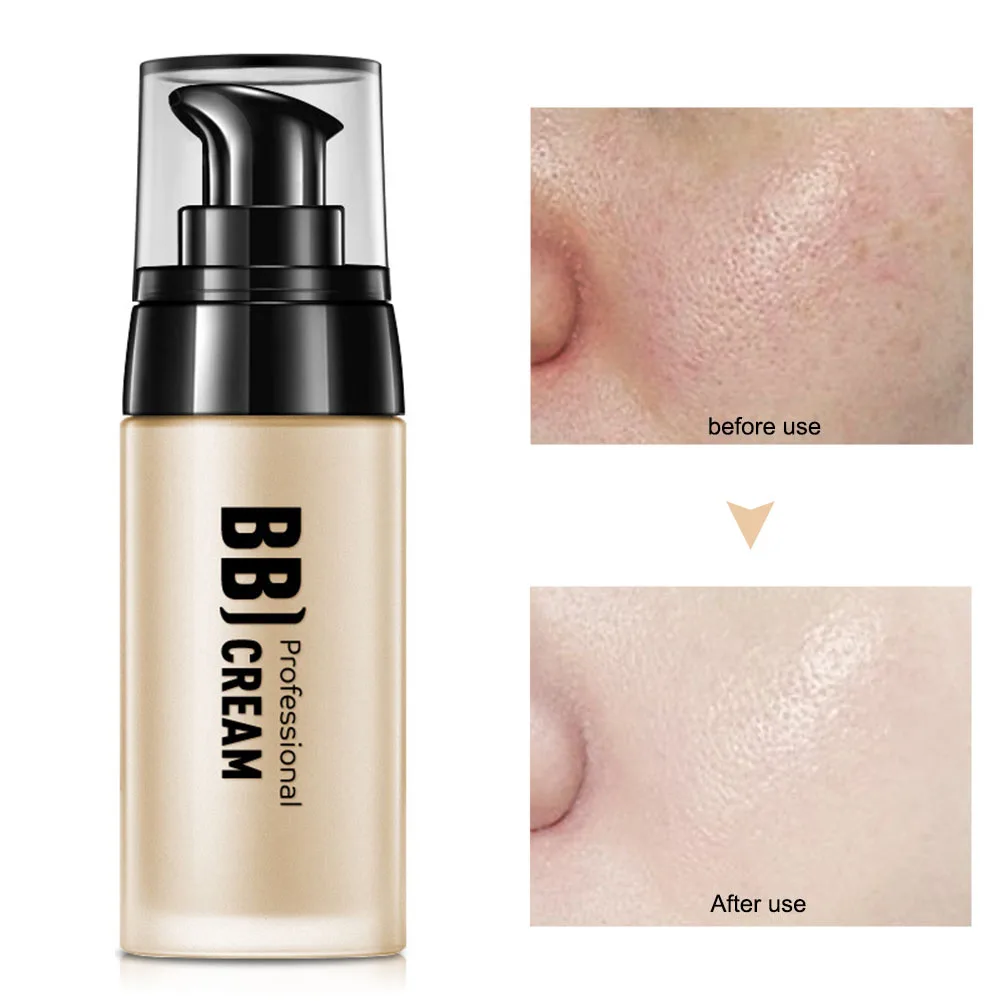 40ml Perfect BB cream Face Care Foundation Base BB CC Cream Makeup Men Face Cream Natural Whiten Skin Care Foundation Base J22