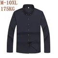 8XL 7XL 6XL 4XL Новинка года человек джинсовая хлопковая рубашка мужской свободная синий повседневная обувь мужская джинсовая рубашка для мужчин Chemise Homme