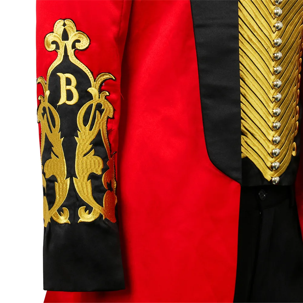 

The Greatest Showman P.T. Barnum Cosplay Costume Outfit Adult Men Full Set Uniform Halloween Carnival Cosplay Outfit Custom Made
