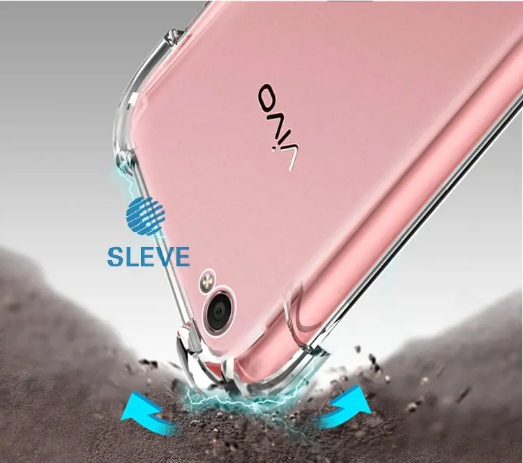 Чехол для Vivo Y81 чехол сверхпрочный защита от падения мягкий из ТПУ Y 81 телефона