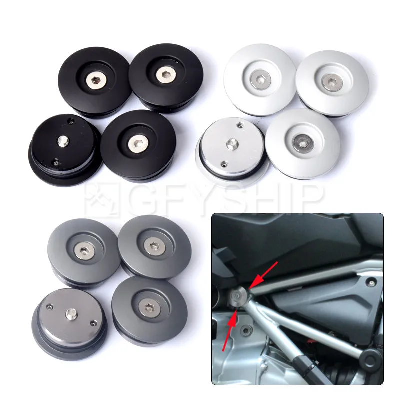 

For BMW R1200GS LC 2014 2015 2016 2017 2018 R1200GS R 1200 GS LC ADV CNC Motorcycle Frame Plug Bolts Accessories 39MM