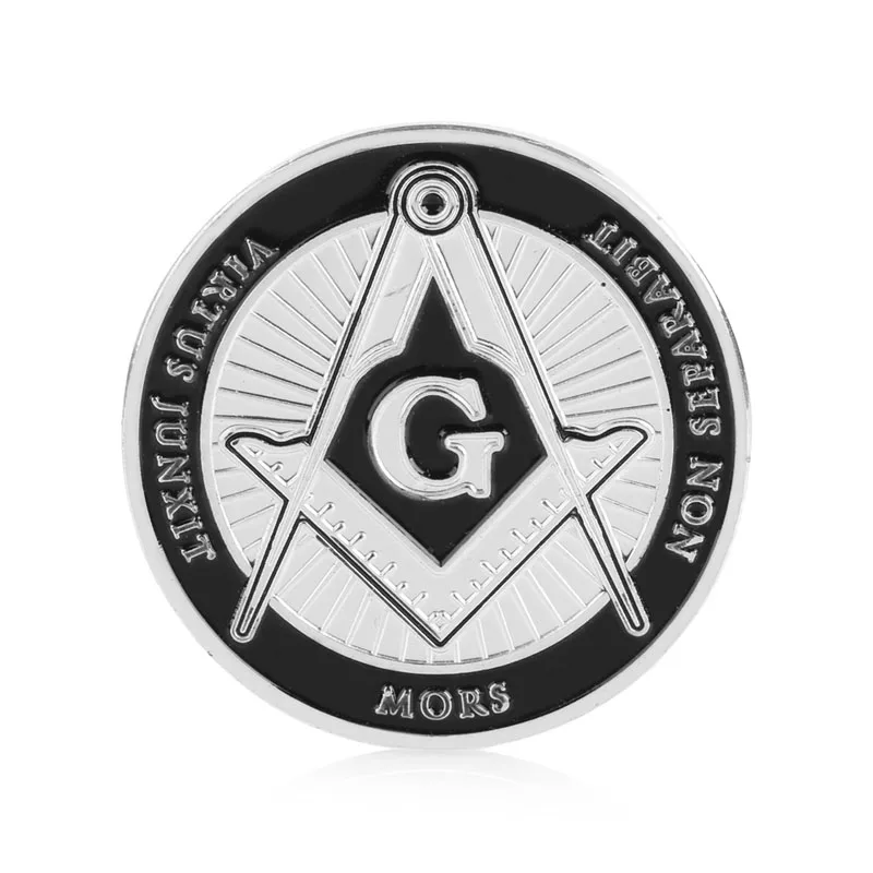 Памятные монеты масонская пирамида для глаз нераздельный вызов|challenger|challenge coin |