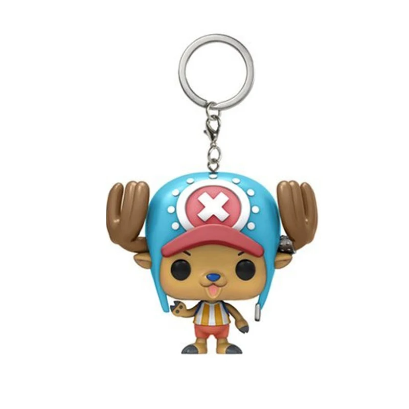 FUNKO POP милый мультипликационный аниме цельный брелок Тони Чоппер фигурка