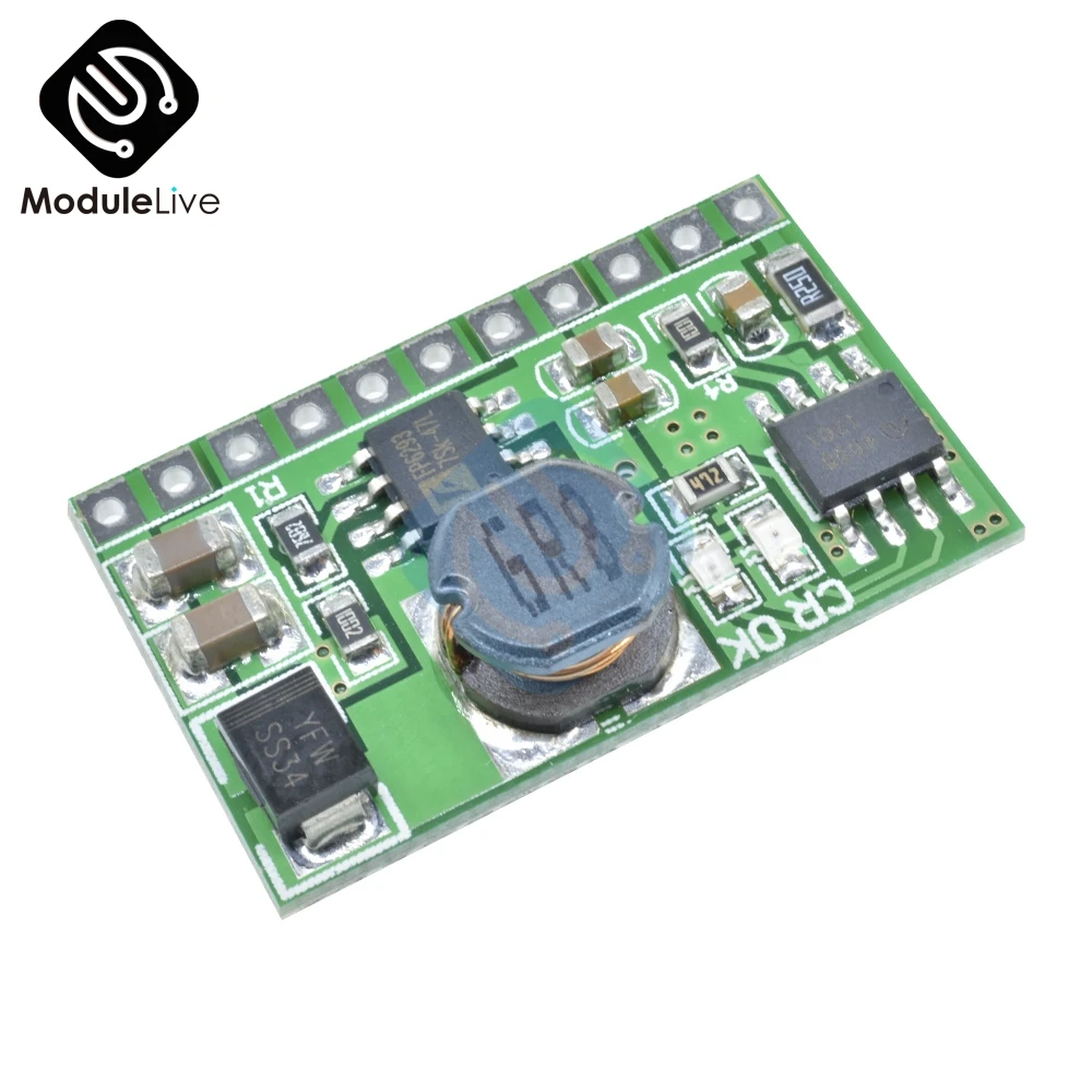 

5V 2.1A Out UPS Mobile Power Diy Module Board Charger Step Up DC DC Converter Boost Module For 3.7V 18650 Lithium Battery
